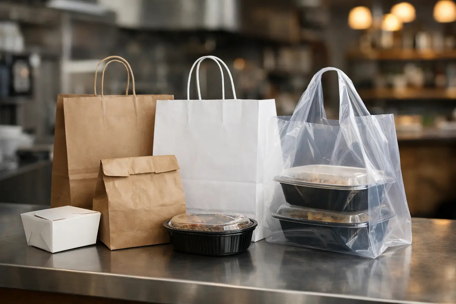 كيف تختار takeout bags for restaurants
